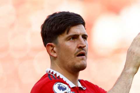Maguire linked with SIX Premier League clubs as it’s revealed he played final Man Utd season with..