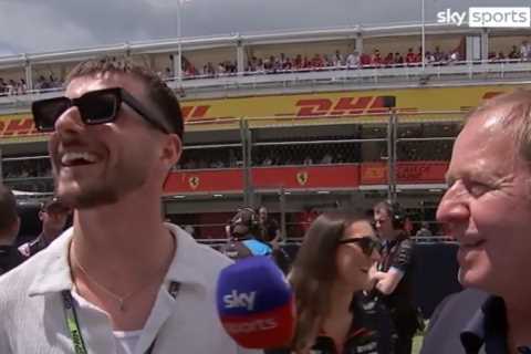 Chelsea’s Mount FLEES Sky Sports cameras on live TV then is finally forced into awkward interview..
