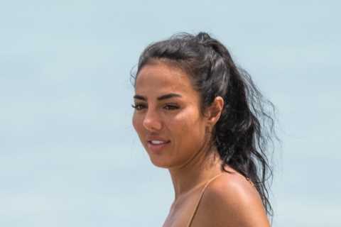 Coronation Street’s Arianna Ajtar looks incredible in gold bikini on the beach in Barbados