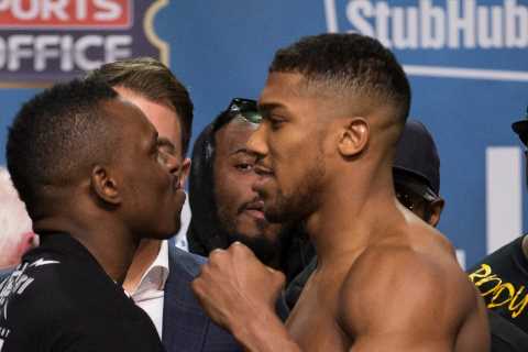 Eddie Hearn officially offers Dillian Whyte rematch with Anthony Joshua as pair continue to feud on ..