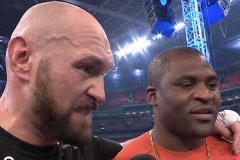 Tyson Fury brutally hits back at ‘big, stiff tramp’ Francis Ngannou after ex-UFC champ ramps up war ..