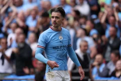 Jack Grealish gets £210,000 Lamborghini personalised by Arsenal fan to celebrate Man City’s title..