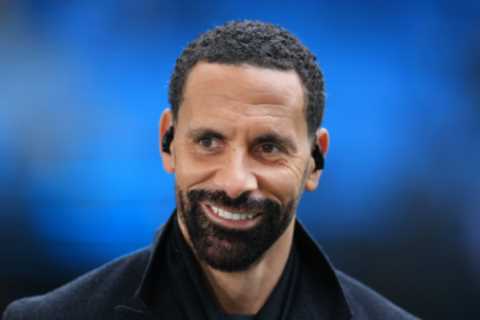 Man Utd icon Rio Ferdinand hilariously blames Arsenal for City’s Treble hunt and says ‘you folded..