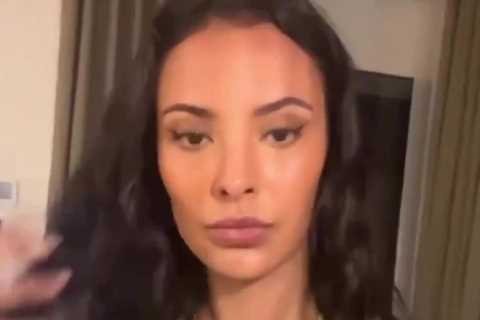 Maya Jama looks incredible as Love Island host goes braless in cut-out top