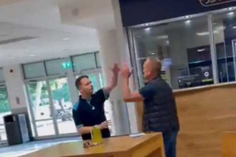 Disgraceful brawl breaks out at Kempton races – but punters left in stitches at ‘worst fight ever’