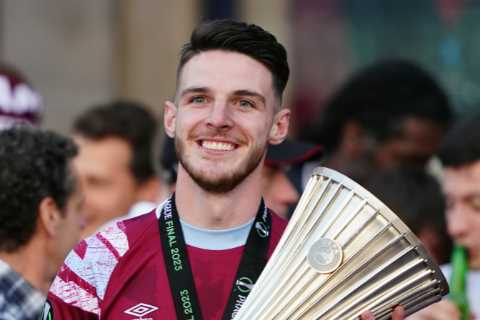 West Ham to demand Prem record for Declan Rice as starting price in bidding war for Arsenal and Man ..