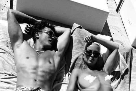 Made In Chelsea star Olivia Bentley accused of huge photoshop fail in topless photo – can you see..