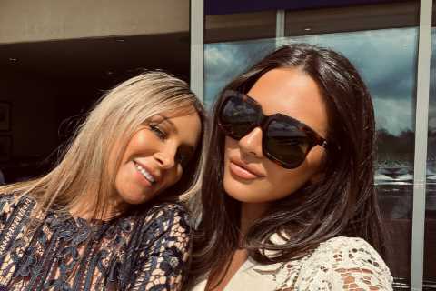 Gemma Owen wows in rare snap with stunning lookalike mum Louise in the sunshine