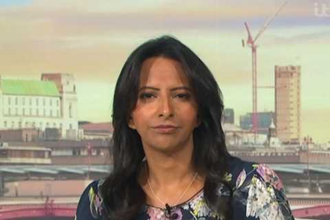 Ranvir Singh left in floods of tears in a park after being axed from job at ITV