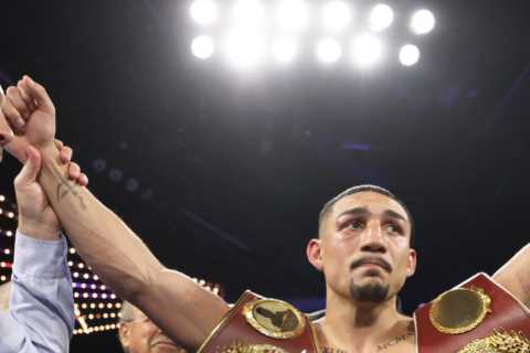 Boxing star Teofimo Lopez announces shock retirement aged 25 HOURS after stunning upset win over..
