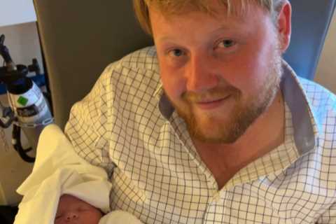 Clarkson’s Farm star Kaleb Cooper announces birth of his second baby with fiancée Taya and reveals..