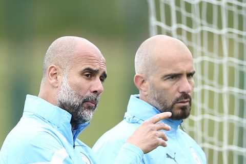 Man City coach set for Leicester City talks but he’s among SEVEN contenders including Scott Parker..