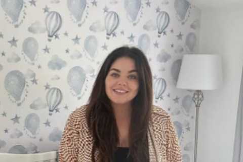 Inside pregnant Scarlett Moffatt’s adorable nursery for baby son as due date nears