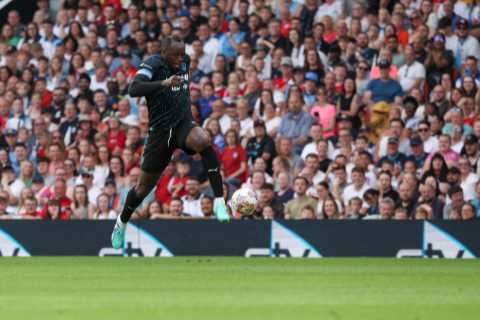 Man Utd fans say Usain Bolt is ‘better than Weghorst’ as legend scores at Old Trafford and uses..