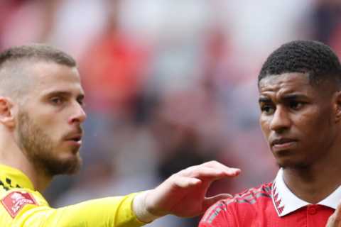 Just one Arsenal player features in Dream Team’s best XI of 2022/23 – while four Manchester United..