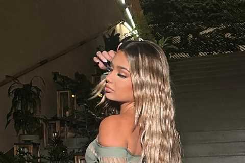 Love Island’s Lucinda wows as she poses in see-through bodysuit revealing her bum