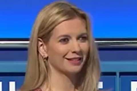 Countdown’s Rachel Riley stuns in low cut floral dress on Channel 4 show