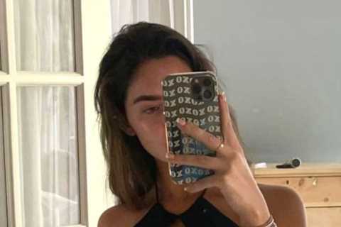 Love Island’s Anna May Robey wows in cut-out swimsuit as she reveals she knows new bombshell