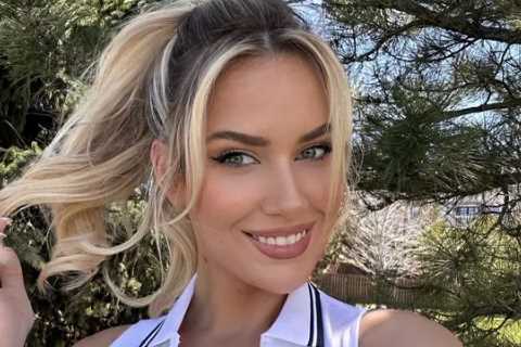 Golf fans convinced Paige Spiranac is going to do a ‘boob reveal’ bombard her DMs after Rickie..