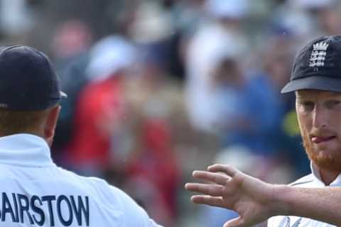 England make shock declaration on 393 as Joe Root hits century against Australia on Ashes Day One