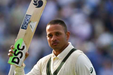 England made to pay for missed chances as emotional Australia star Usman Khawaja smashes fine..