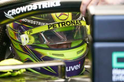 Lewis Hamilton hopes of Canadian GP pole are a wash out as Max Verstappen fronts the grid after..