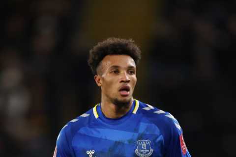 Forgotten Premier League flop who once cost £25million spotted selling his old Everton shirts on..