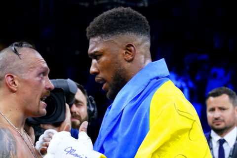 Saudi boxing boss to offer ‘premium price’ for Anthony Joshua to fight Deontay Wilder and Tyson..
