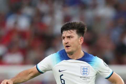 Harry Maguire has name sung by fans as he plays in what could be his Old Trafford farewell amid Man ..