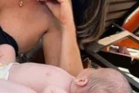 Amy Childs shows off amazing post-baby body 10 weeks after birth of twins