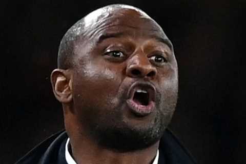 Patrick Vieira set to be offered return to management at huge English club months after Crystal..