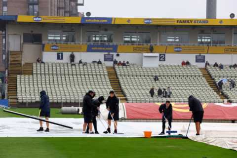Ashes Day 5 DELAYED until at least 1.10pm as fans fear mouthwatering England vs Australia final day ..