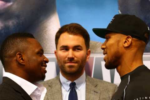 Eddie Hearn reveals deadline for Anthony Joshua to make August return as Dillian Whyte fight..