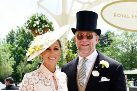 Zara Tindall and husband Mike enjoy cute date at Royal Ascot Ladies’ Day as they mingle with other..
