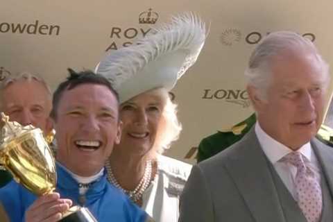 Emotional Frankie Dettori brings the house down at Ascot as he wins his final ever Gold Cup on..
