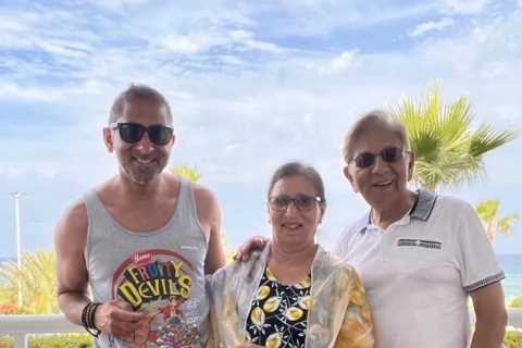 Gogglebox’s Siddiquis look very different on holiday alongside the family’s rarely-seen mum who..
