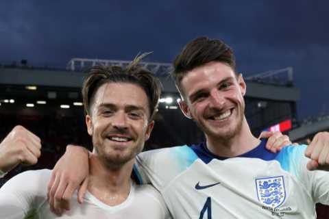 Jack Grealish hints at Declan Rice transfer as fans notice his latest ‘like’ on Twitter amid Man..