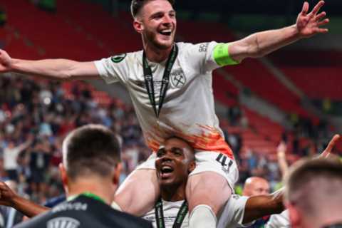 How Man City could line up with Declan Rice and Mateo Kovacic after summer transfer battle with..