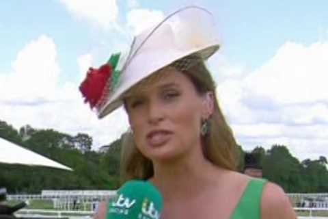 ITV presenter’s daring dress at Royal Ascot leaves racing fans in disbelief as they say ‘wow… just..