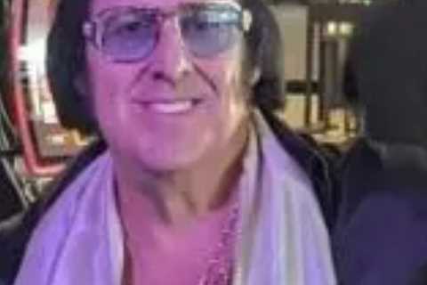 Gogglebox stars look worlds away from the sofa as they cosy up with ‘Elvis’ and pose at the Grand..