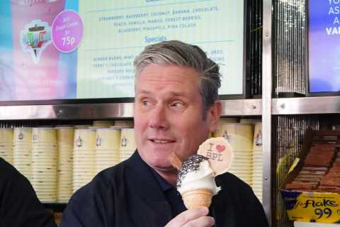 Goody two-shoes Labour leader Sir Keir Starmer was busted as a teenager for illegally flogging ice..