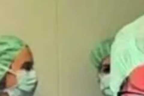 Ex-Formula 1 champ looks unrecognisable in operating theatre as he considers ‘exciting’ new career..
