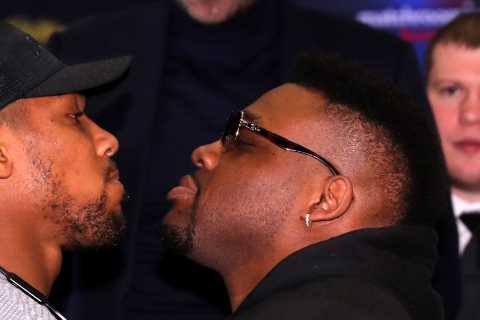 Boxing drug cheat vows to ‘RETIRE’ Anthony Joshua as Eddie Hearn scrambles to find August opponent..