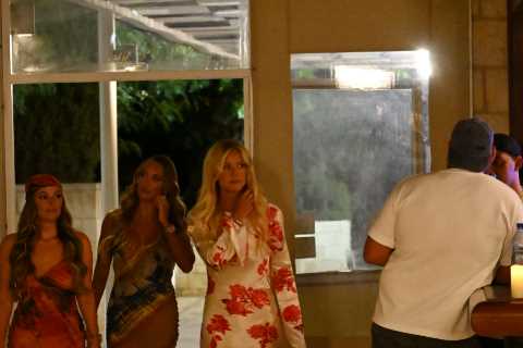 Towie exes Amber Turner and Dan Edgar spotted together as they film in Cyprus after sudden split