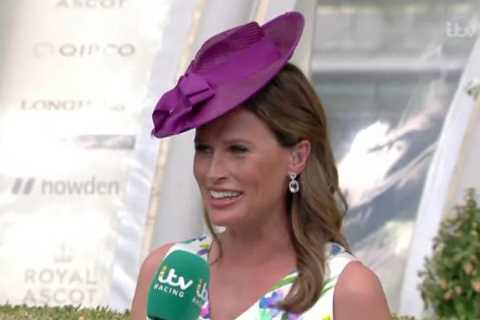 Fans love ITV presenter Francesca Cumani’s ‘fire’ dress for final day of Royal Ascot as they brand..