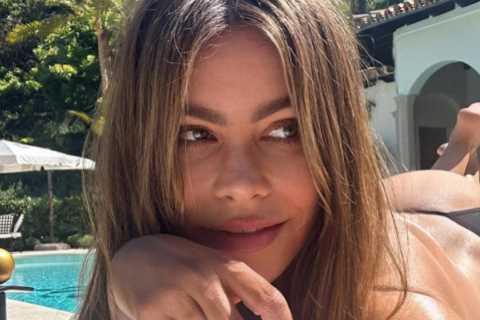 Sofia Vergara fans can’t believe her ‘real age’ as America’s Got Talent star sunbathes in a thong