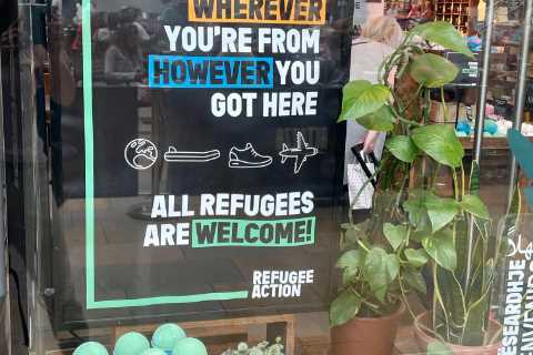 Lush accused of encouraging people-smuggling gangs with shocking posters