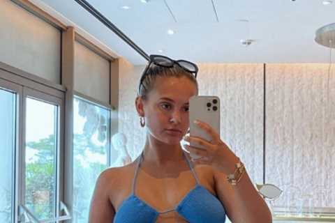 Molly-Mae poses in a bikini and shows off her stretch marks – weeks after saying she’d NEVER wear..