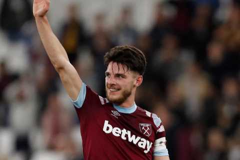 Man City’s £90m transfer bid for Declan Rice REJECTED as Arsenal plan to go back in with THIRD..