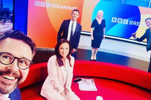 Jon Kay reveals truth behind BBC Breakfast’s new studio with string of behind-the-scenes snaps